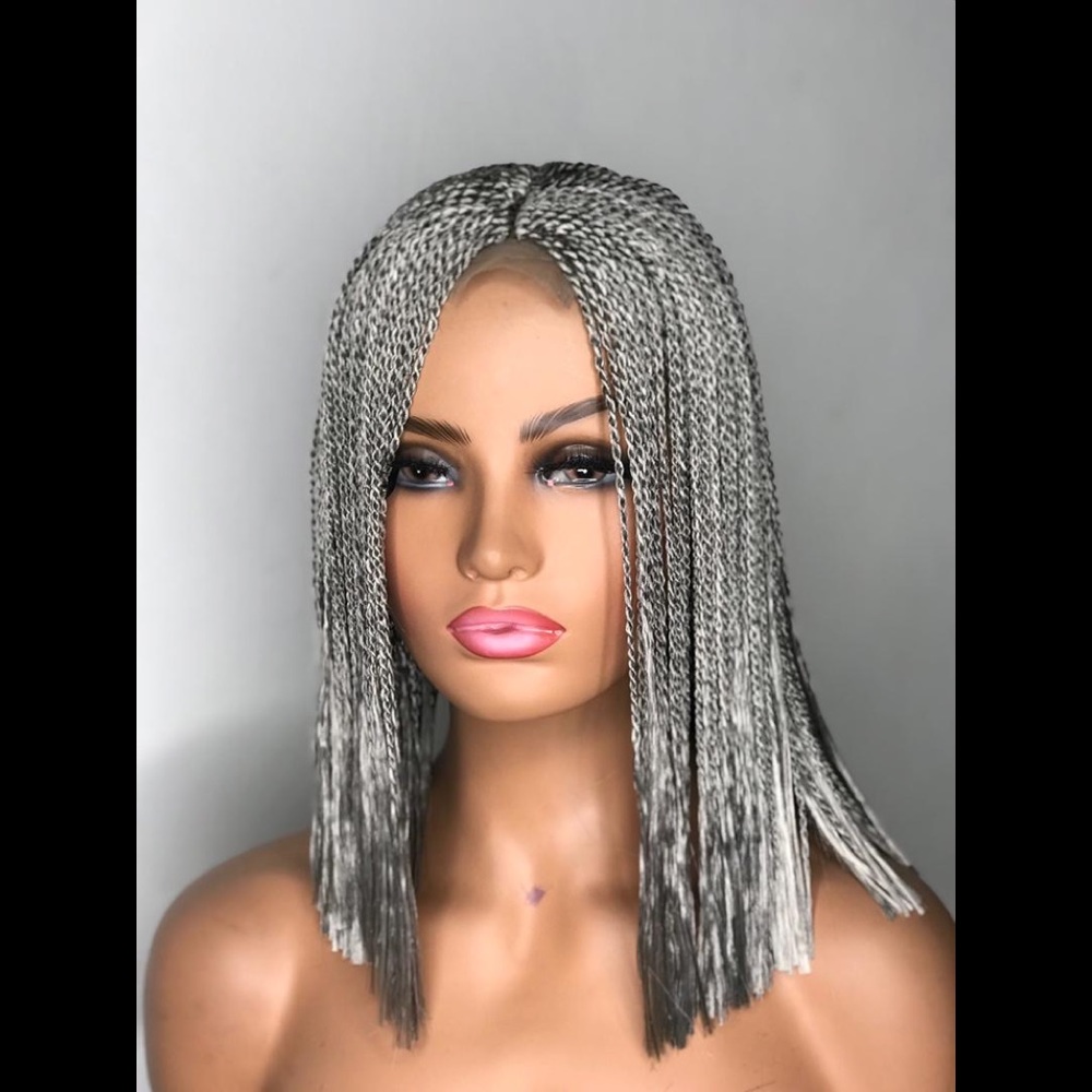 Bob size micro twists/ braids